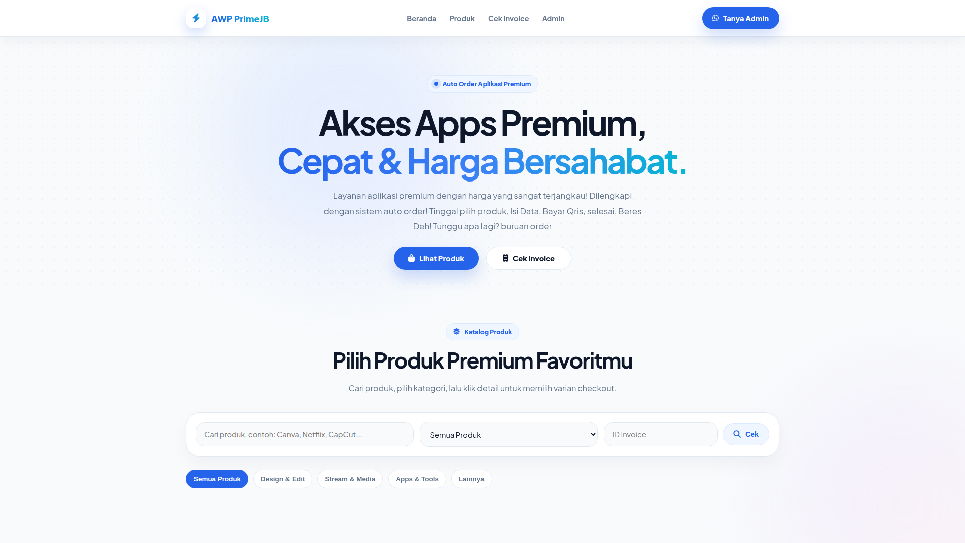Web Auto Order AppsPrem